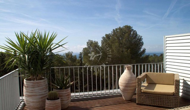 Casas del Mar 5 minutes from Sitges! Duplex with sea views