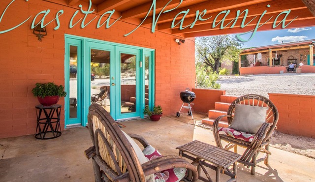 "CASITA NARANJA" GUEST HOUSE NESTLED IN LUSH DESERT OF NE TUCSON FOOTHILLS