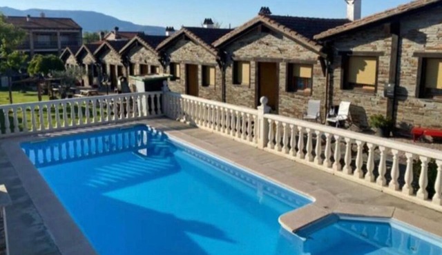 Casita-villa Posada DE Granadilla Invierno Estufas Pellet / Verano Piscina/spa