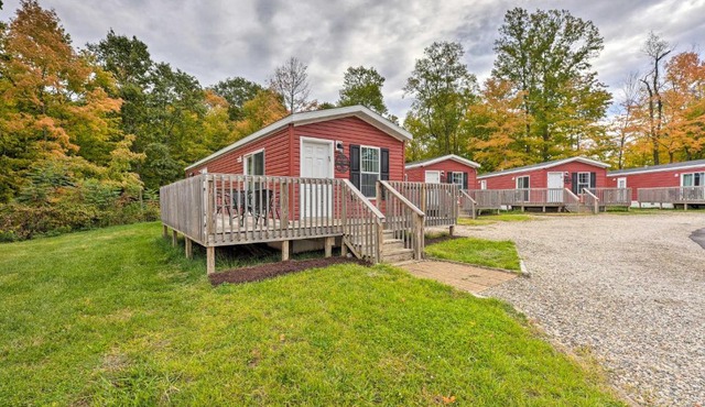 Cassopolis Cabin On-Site Boating and Fishing!