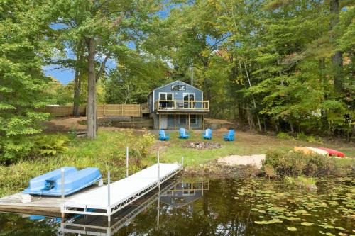 Cast & Relax! Little Blue Cabin on Wadleigh Pond
