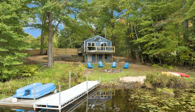 Cast & Relax! Little Blue Cabin on Wadleigh Pond