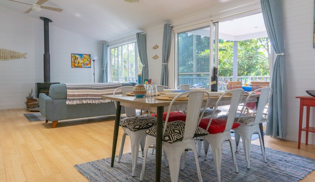 Castaway Macmasters Beach House | Opposite beach path | Pet friendly