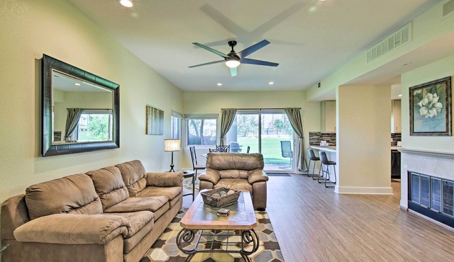 Cathedral City Condo on Golf Course w/Patio!