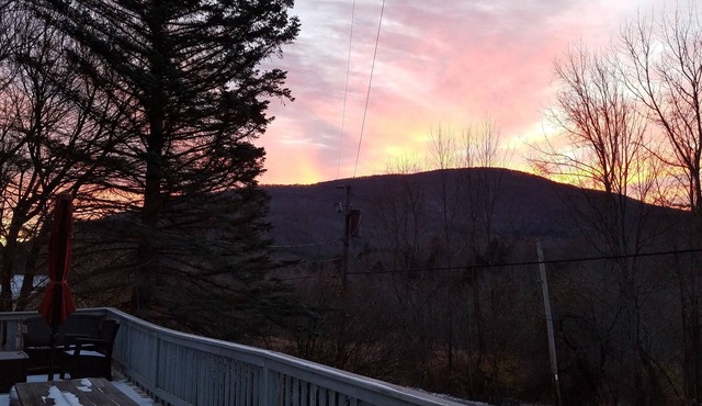 Catskill Mountain Retreat - private, beautiful views, 4 ski resorts in the area
