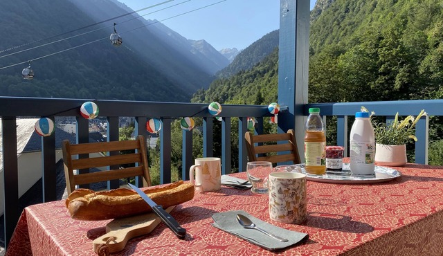 Cauterets beautifull duplex apartment with terrace