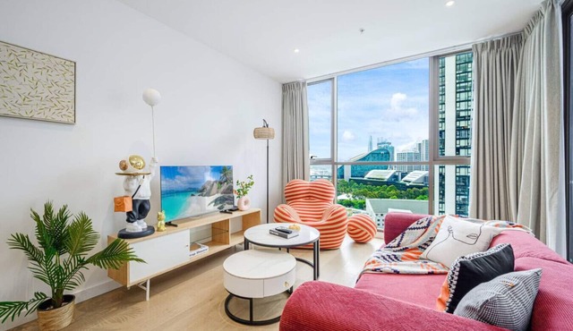 CBD sweet 3Br ChinaTown/ICC & parking & Firework