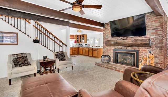 CC Cabin | Full Game Room! Wrap Around Deck!