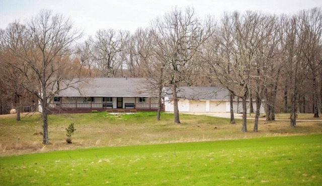 CC Lodge welcomes you with 250 acres of land! Perfect for biking, hunting, etc!