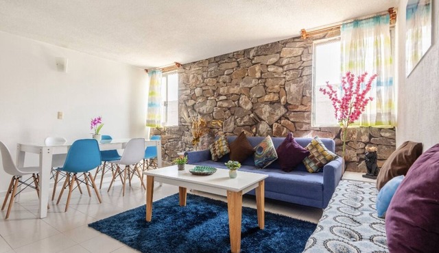 CDMX cozy apartment CIELITO LINDO tlalpan six flags and hospital area