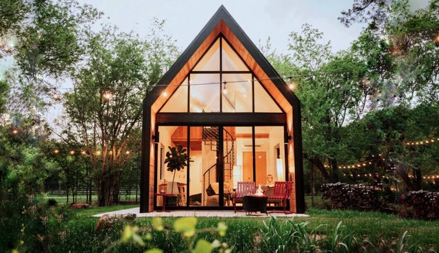 Cedar Brook at Live Oak Lake | Modern Cabin