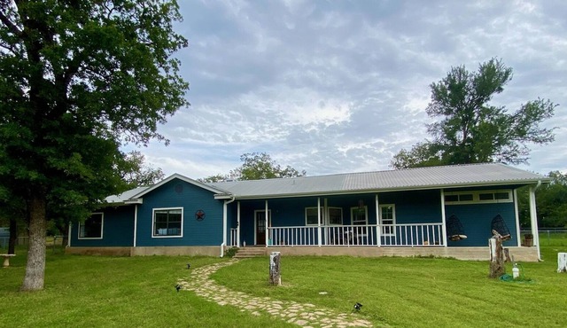Cedar Creek Chateau, 15 mi from Downtown Austin, swings, treehouse, fun for all!