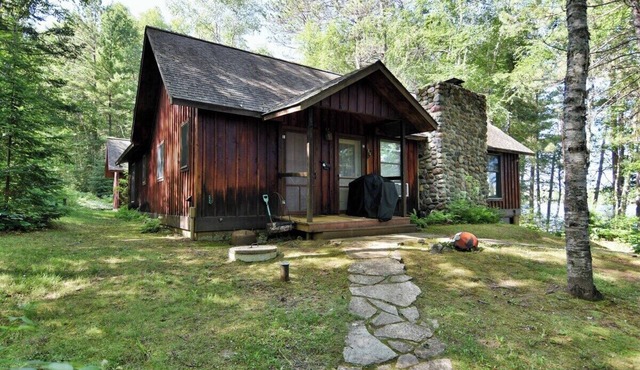 Cedar Lodge on Dells Lake near Clam Lake, WI