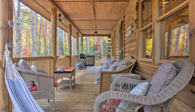 Cedar Mountain Log Cabin: 4 Mi DuPont State Forest