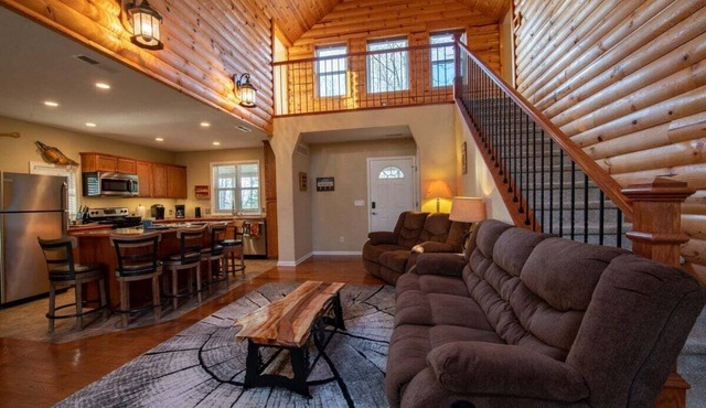 Cedar Ridge is a beautiful three bedroom and two bath house