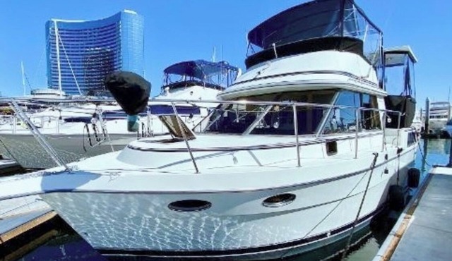 Celebrity-owned Private Yacht docked in prestigious Marina Del Rey