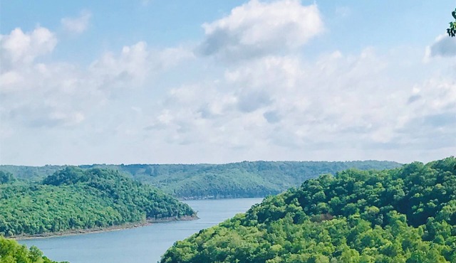 Center Hill Lake, Historic Log Cabin updated with amazing Lake/Mountain views!
