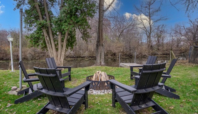 Center Lake Cape Cod Escape Waterfront Home with Dock, Scenic Views, and Pet Friendly