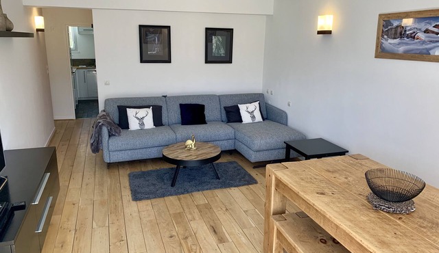 Central 6 Person 47m2 Apartment. Amazing South Facing Balcony. 150m To Ski Lifts