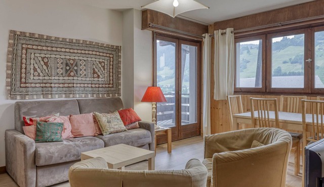 Central apartment with balcony in Megève - Pets welcome