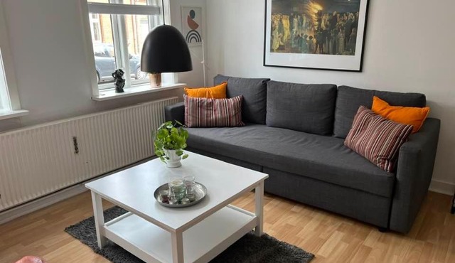 Central beliggenhed lys og hyggelig