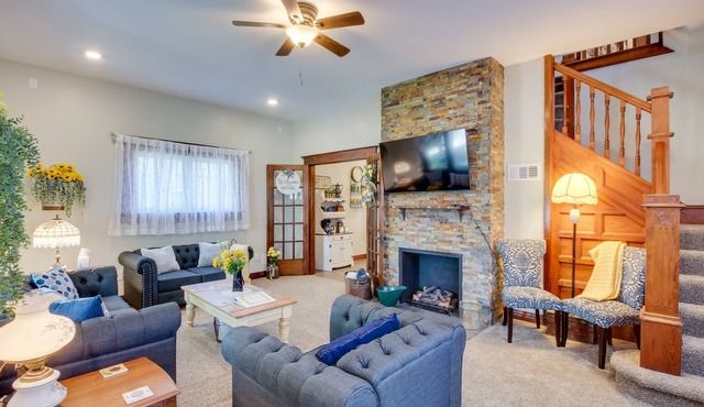 Central Chanute Historic Home w/Porch!