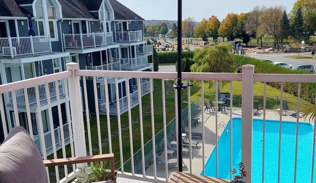 Central & Cozy Lakeview condo within walking distance of Lake Memphremagog.
