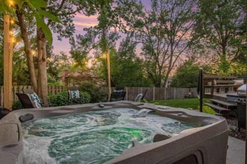 Central Family Oasis with Hot Tub & Fenced Yard