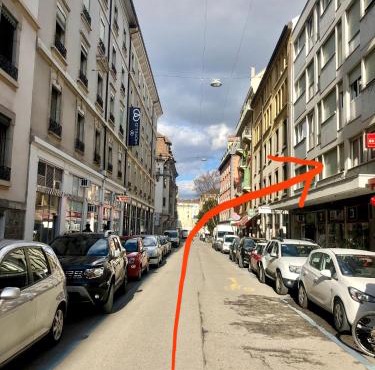 Central Geneva Studio with free Travel Pass