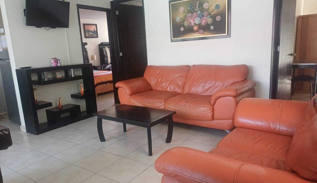 Central lodging for families or groups in Toluca