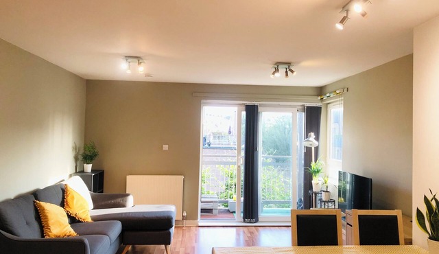 Central Spacious Flat with free parking& Superfast Wi-Fi