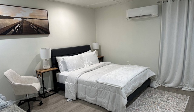 Central studio with free parking