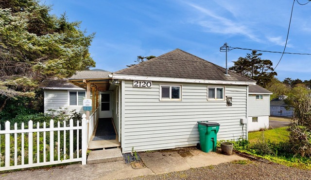 Centrally located home with lake views, private pool & spacious deck