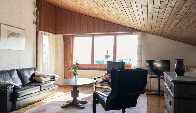 Centrally located 3.5 room apartment with a panoramic view