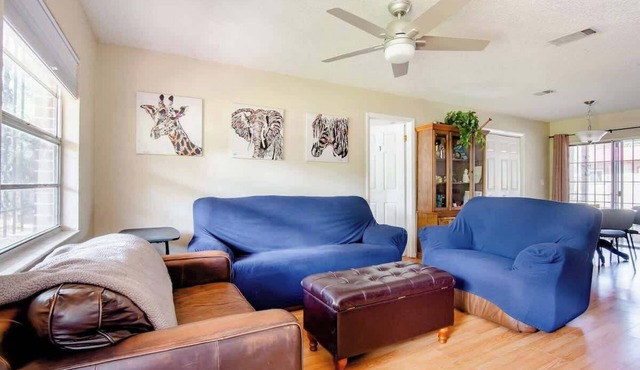 Centrally located 4bed 2bath home w/fenced yard