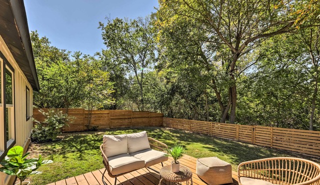 Centrally Located Austin Home w/ Large Yard!