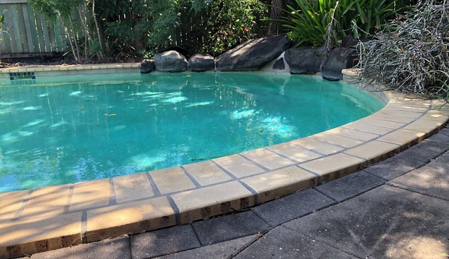 Centrally located, pet friendly with a pool.