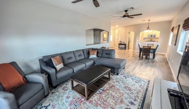 Centrally Located River Home with Mountain Views!
