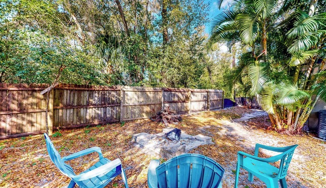 Centrally Located Home w/a Fire Pit, Large Yard