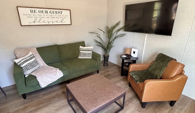 Centrally located 2026 cottage style mobile home on private property