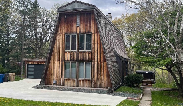 Centrally Located Wooded A-Frame