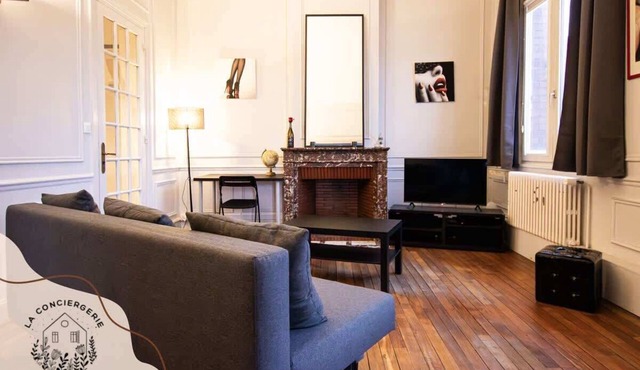 Centre Lens , L'Ohana 75 m² 4 pers près Bollaert Wi-Fi