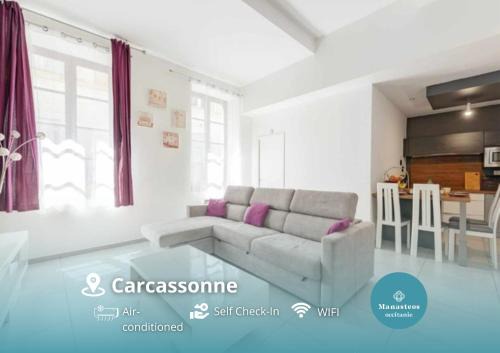 Centre Ville -Cosy 2 pièces-Clim-AF