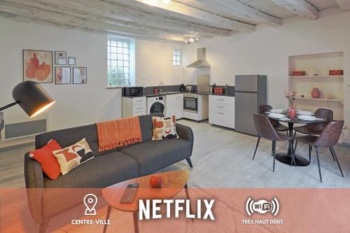 Centre-ville - Fibre - Netflix - T2 LE RIEFFEL