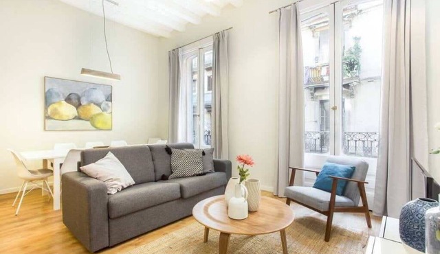 Centric 4bedroom with terrace in Las Ramblas