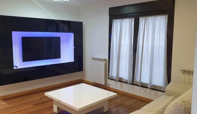 Centro aparcamiento gratuito al lado del pilar