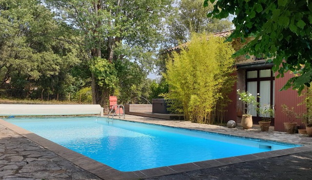 Cévennes sud Large and beautiful house garden swimming pool jacuzzi