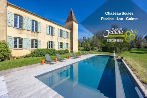 Château Soules - Piscine - Lac - Calme