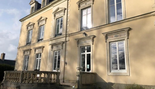 Château XIXe avec parc, chambres spacieuses et petit déjeuner local, proche forêt et cité médiévale - FR-1-410-411