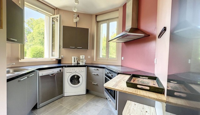 Château : Appartement en Rez-de-jardin